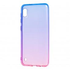 Чехол для Samsung Galaxy A10 (A105) Gradient Design розово-голубой