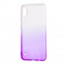 Чохол для Samsung Galaxy A10 (A105) Gradient Design біло-фіолетовий