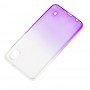 Чехол для Samsung Galaxy A10 (A105) Gradient Design бело-фиолетовый