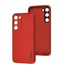 Чехол для Samsung Galaxy S23+ Leather Xshield red