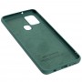 Чохол для Samsung Galaxy A21s (A217) Silicone Full зелений / pine green
