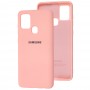 Чохол для Samsung Galaxy A21s (A217) Silicone Full світло-рожевий