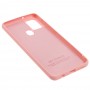 Чехол для Samsung Galaxy A21s (A217) Silicone Full светло-розовый