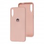 Чохол для Huawei P Smart Pro Silicone Full рожевий пісок