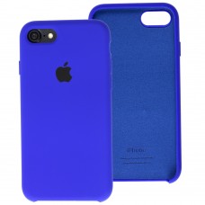 Чохол Silicone для iPhone 7/8/SE20 case shine blue