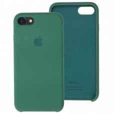 Чехол Silicone для iPhone 7 / 8 / SE20 case pine green