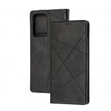 Чехол книжка Business Leather для Samsung Galaxy Note 20 Ultra (N986) черный