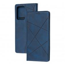 Чехол книжка Business Leather для Samsung Galaxy Note 20 Ultra (N986) синий
