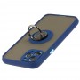 Чохол для iPhone 11 Pro LikGus Edging Ring синій