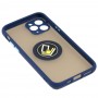 Чехол для iPhone 11 Pro LikGus Edging Ring синий 
