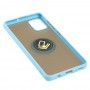 Чохол для Samsung Galaxy A51 (A515) LikGus Edging Ring бірюзовий