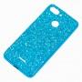 Чехол для Xiaomi Redmi 6 Shining sparkles с блестками синий