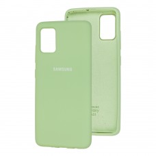 Чехол для Samsung Galaxy A51 (A515) Silicone Full мятный