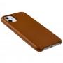 Чохол для iPhone 11 Leather classic "brown"