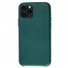 Чехол для iPhone 11 Pro Leather classic "forest green"