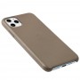 Чохол для iPhone 11 Pro Max Leather classic "lavander grey"