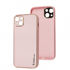 Чохол для iPhone 14 Plus Leather Xshield pink