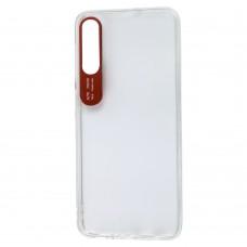 Чехолд для Samsung Galaxy A50 / A50s / A30s Epic clear прозрачный / красный