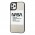 Чехол для iPhone 11 Pro Tify Mirror Nasa зеркально-белый      