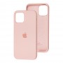 Чохол для iPhone 12 mini Silicone Full pink sand