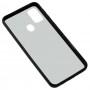 Чехол для Samsung Galaxy M21 / M30s блестки print + popsocket "единорог" 