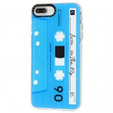 Чехол для iPhone 7 Plus / 8 Plus Tify кассета синий