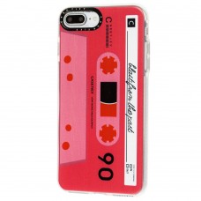 Чехол для iPhone 7 Plus / 8 Plus Tify кассета красный