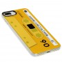 Чехол для iPhone 7 Plus / 8 Plus Tify кассета желтый
