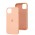 Чехол для iPhone 14 Plus Silicone Full оранжевый / grapefruit