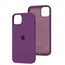 Чехол для iPhone 14 Plus Silicone Full фиолетовый / purple