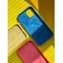 Чохол для iPhone 14 Pro Max Square Full silicone синій/cobalt blue