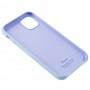 Чохол Silicone для iPhone 11 case lilac