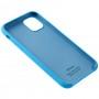 Чохол Silicone для iPhone 11 case light blue