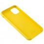 Чохол Silicone для iPhone 11 case canary yellow