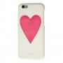 Чохол Iphoria Heart для iPhone 6 рожеве серце