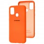 Чохол для Samsung Galaxy M21 / M30s Silicone Full помаранчевий