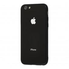 Чохол New glass для iPhone 6/6s чорний