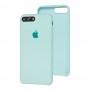 Чохол Silicone для iPhone 7 Plus / 8 Plus case turquoise