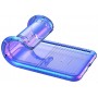 Чехол Baseus Colorful airbag protection для iPhone Xs Max синий / прозрачный