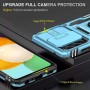 Чохол для Samsung Galaxy A73 (A736) Camshield Army Ring синій / navy