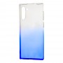 Чехол для Samsung Galaxy Note 10 (N970) Gradient Design бело-голубой