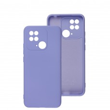 Чехол для Xiaomi Redmi 10C Wave colorful light purple