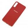 Чехол для Samsung Galaxy A7 2018 (A750) Brand красный