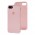 Чехол для iPhone 7 / 8 Silicone Full розовый / pink sand  