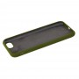 Чохол для iPhone 7 / 8 Silicone Full армійський зелений