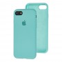 Чехол для iPhone 7 / 8 Silicone Full turquoise