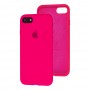 Чехол для iPhone 7 / 8 Silicone Full розовый / barbie pink