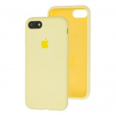 Чохол для iPhone 7/8 Silicone Full жовтий/mellow yellow