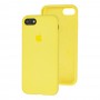 Чохол для iPhone 7 / 8 Silicone Full bright yellow