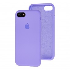 Чохол для iPhone 7/8 Silicone Full світло-фіолетовий